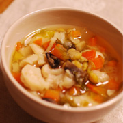 冬の塩麹スープ