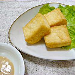 豆腐ステーキ＆ソース