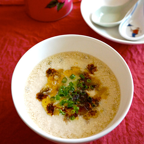 台湾風豆乳スープ