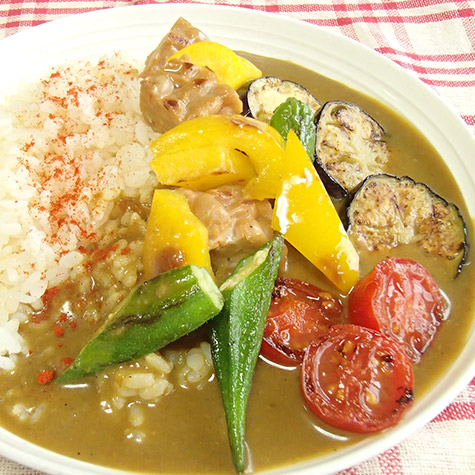 夏野菜のカレー
