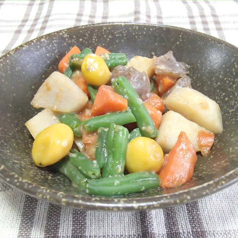秋野菜の甘酒煮
