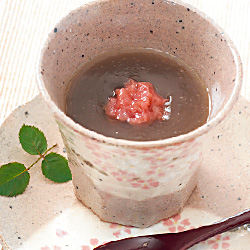 干し野菜のドリンク 葛仕立て